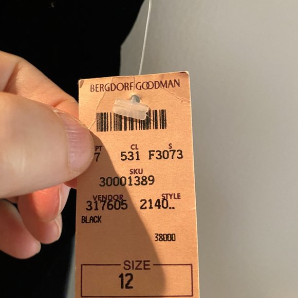 Victor costa for Bergdorf Goodman beautiful dress..size 12 with tags - Picture 3 of 5